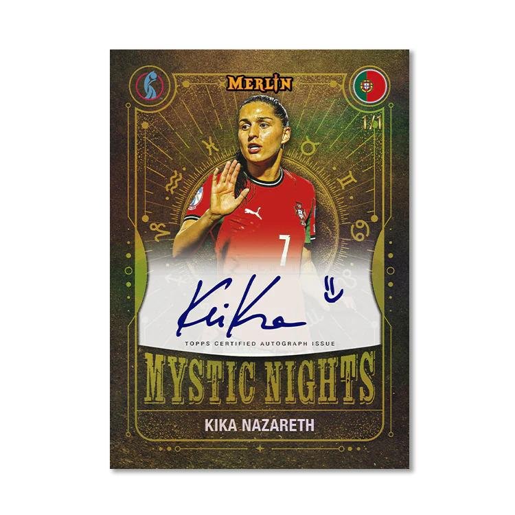 2024/25 Topps Merlin UEFA Women's Euros Soccer Hobby Box - Image 4