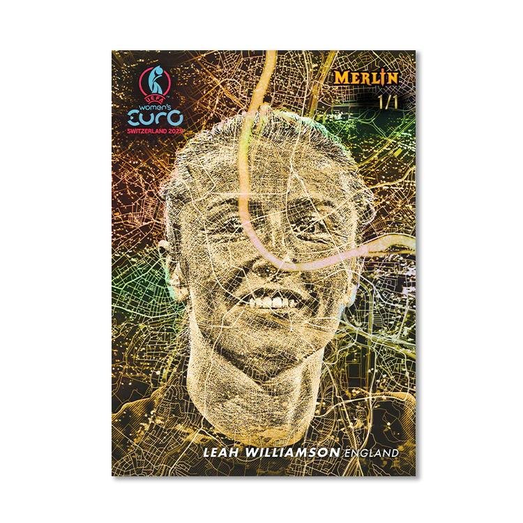 2024/25 Topps Merlin UEFA Women's Euros Soccer Hobby Box - Image 8