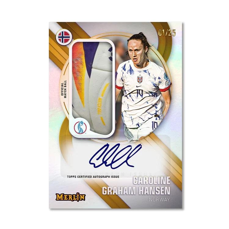 2024/25 Topps Merlin UEFA Women's Euros Soccer Hobby Box - Image 10