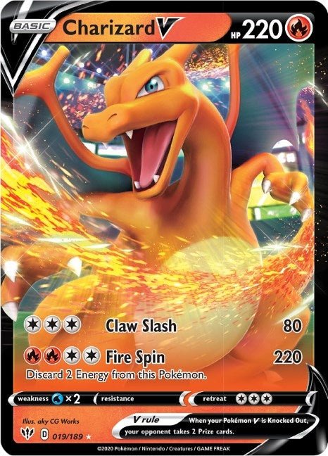 Charizard V (19) (SWSH03)