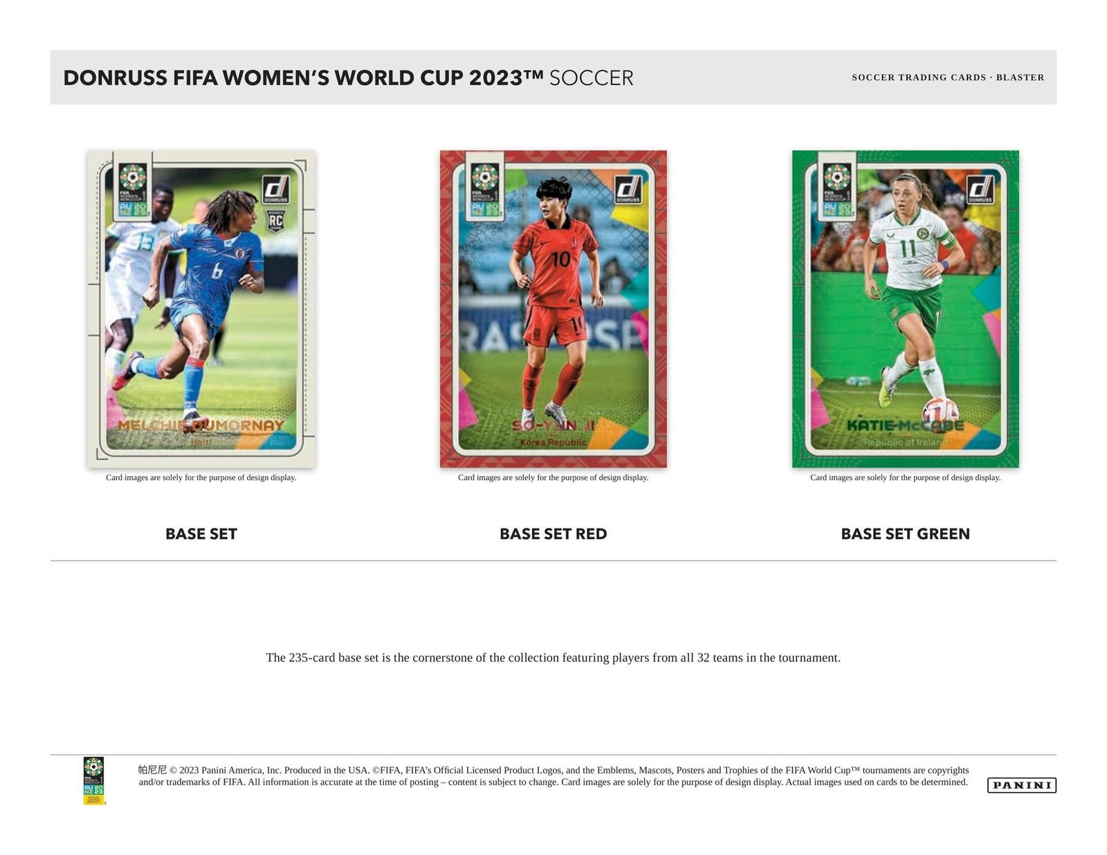2023 Panini Donruss Soccer FIFA Women's World Cup Blaster Box - Image 4