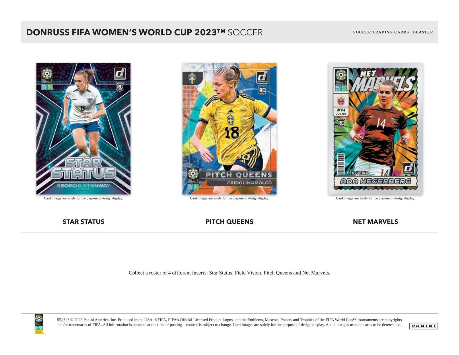 2023 Panini Donruss Soccer FIFA Women's World Cup Blaster Box - Image 6