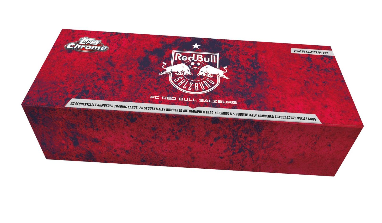 2023 Topps Chrome FC Red Bull Salzburg Soccer Hobby Set (Box) (25 Autos!)