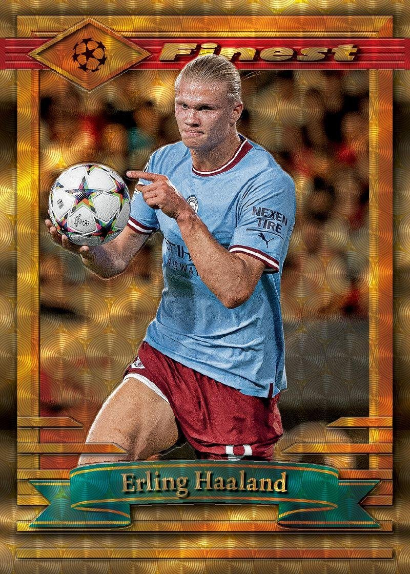 2022/23 Topps Finest Flashbacks UEFA Club Competitions Soccer Hobby - Image 5