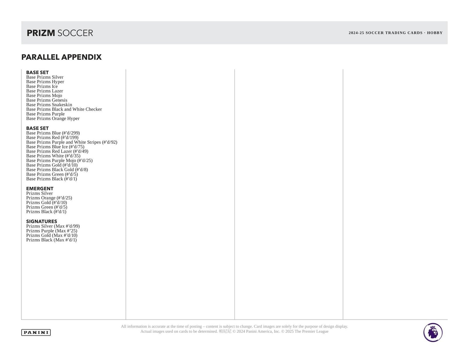 2024/25 Panini Prizm Premier League EPL Soccer Hobby - Image 12