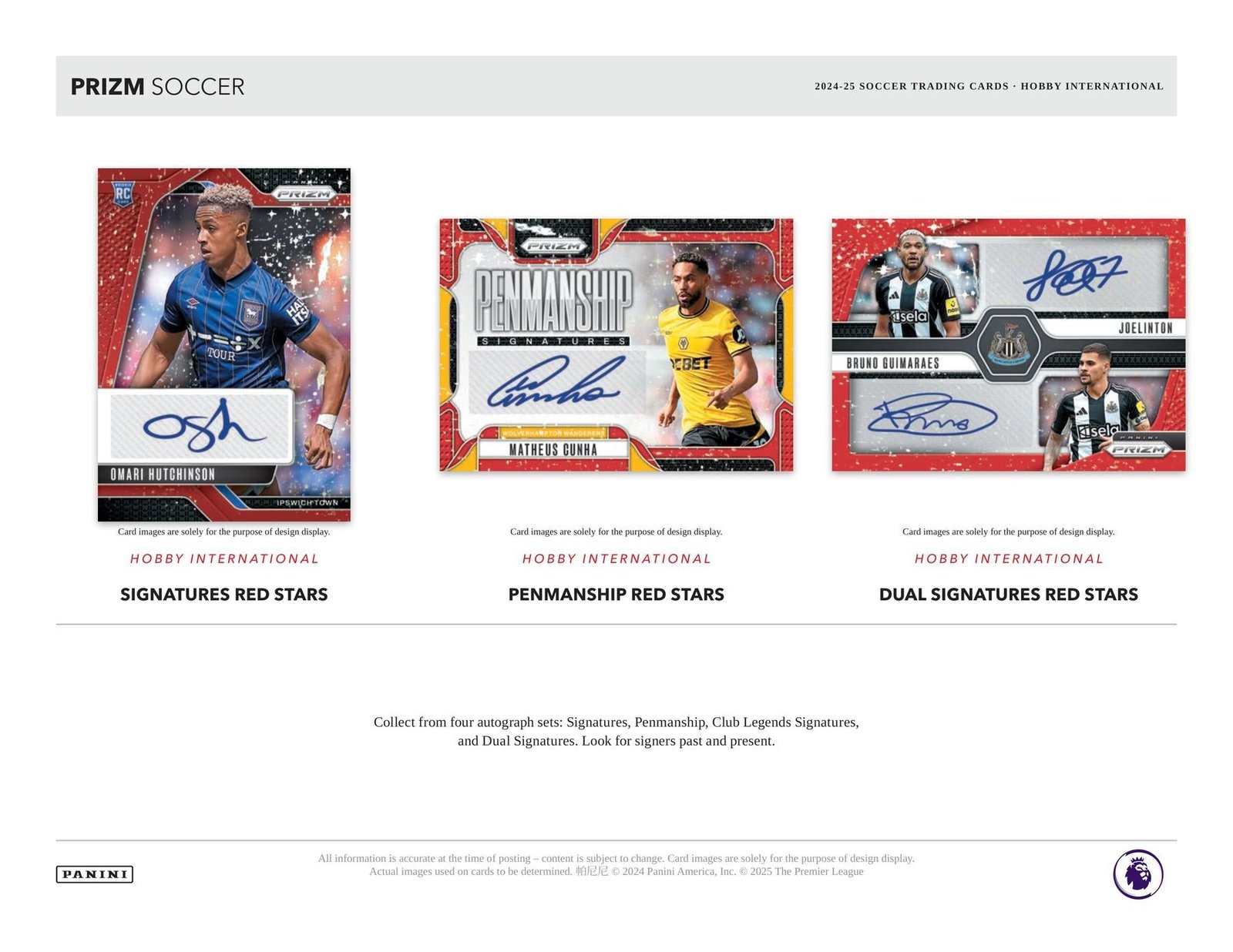 2024/25 Panini Prizm Premier League EPL Soccer International Hobby - Image 6