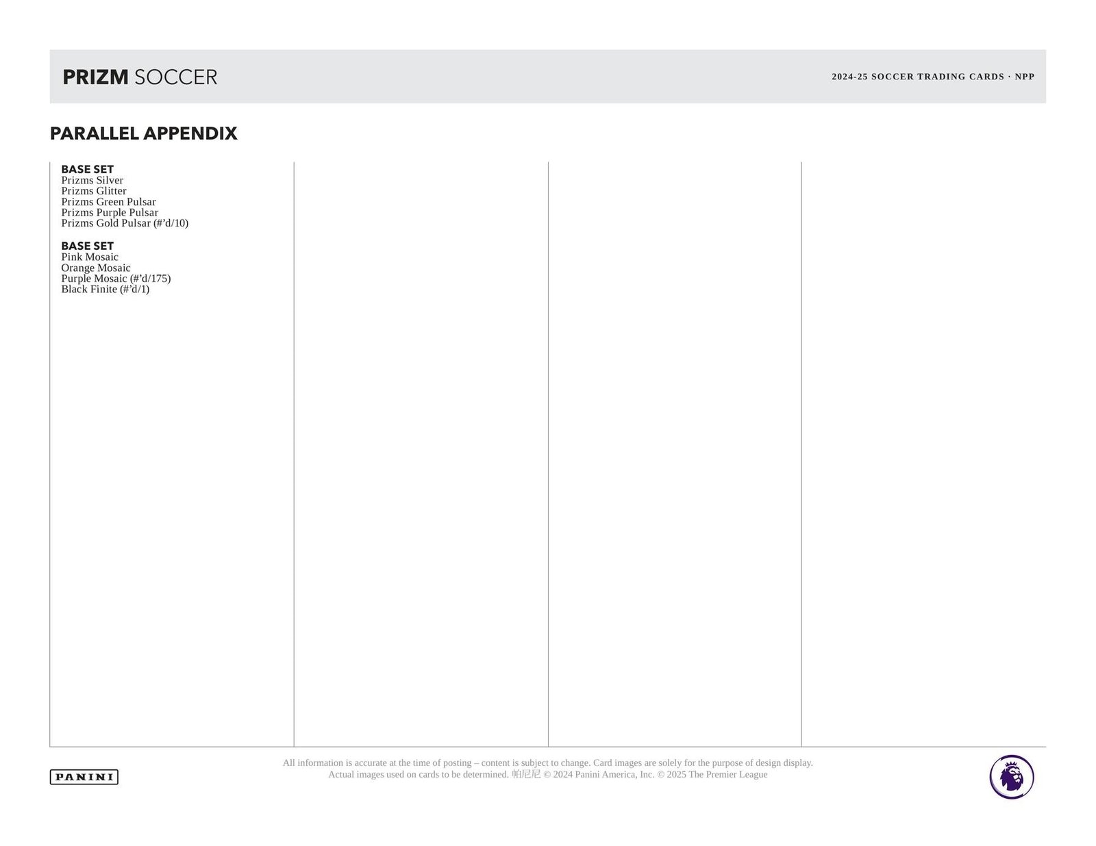 2024/25 Panini Prizm Premier League EPL Soccer Retail 24-Pack - Image 8