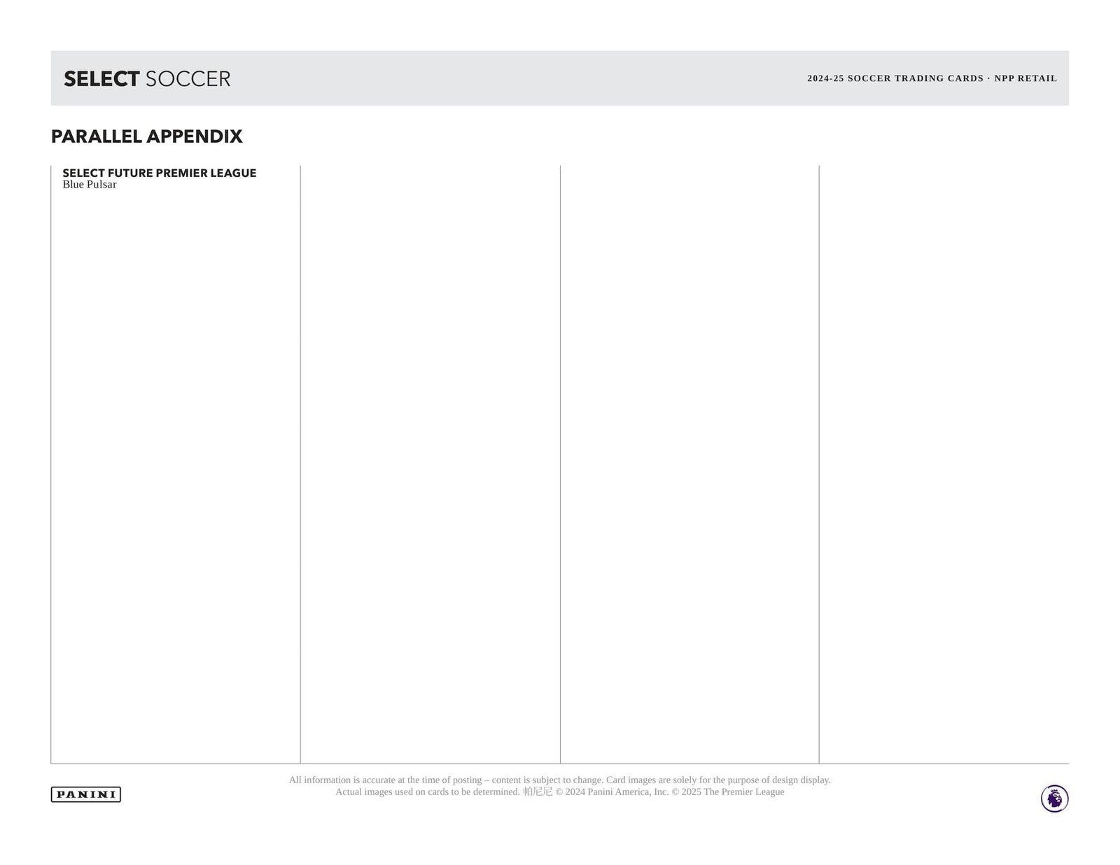 2024/25 Panini Select Premier League EPL Soccer 6-Pack Blaster - Image 6