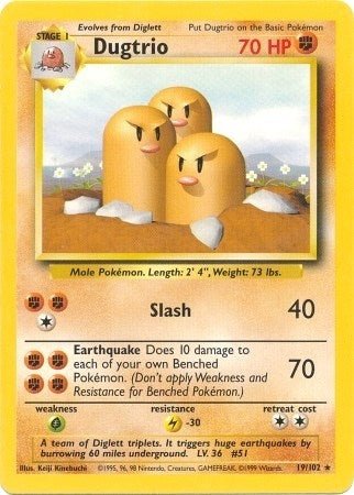 Dugtrio (19) (BS)