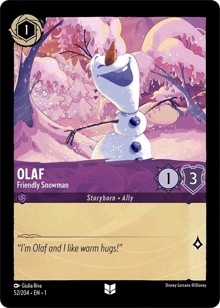 Olaf – Friendly Snowman (52) (1)