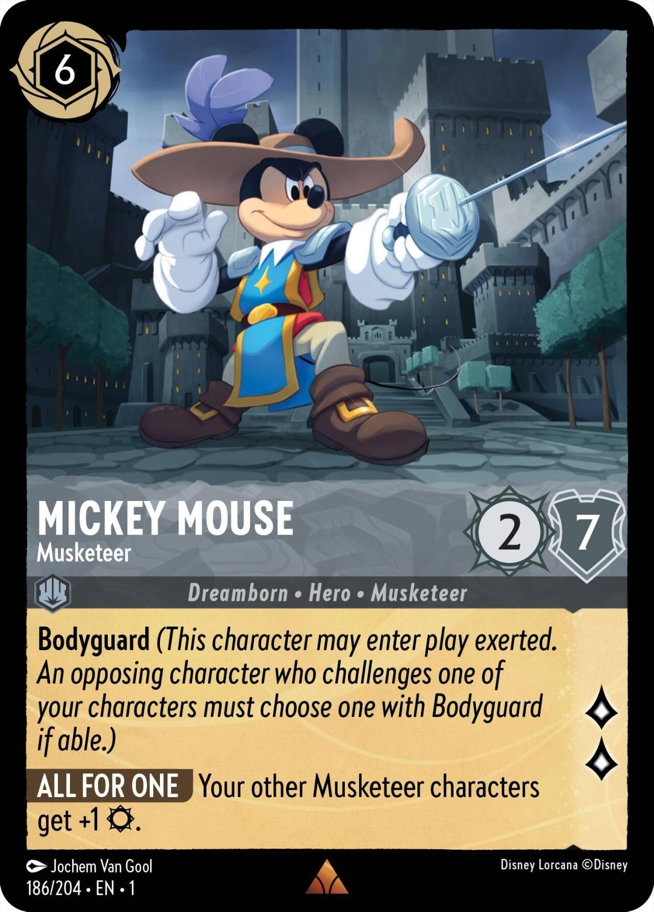 Mickey Mouse – Musketeer (186) (1)