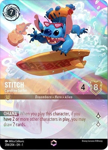 Stitch – Carefree Surfer (Enchanted) (206) (1)