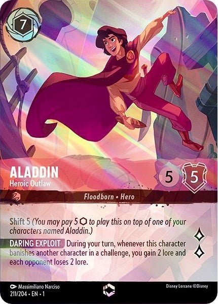 Aladdin – Heroic Outlaw (Enchanted) (211) (1)