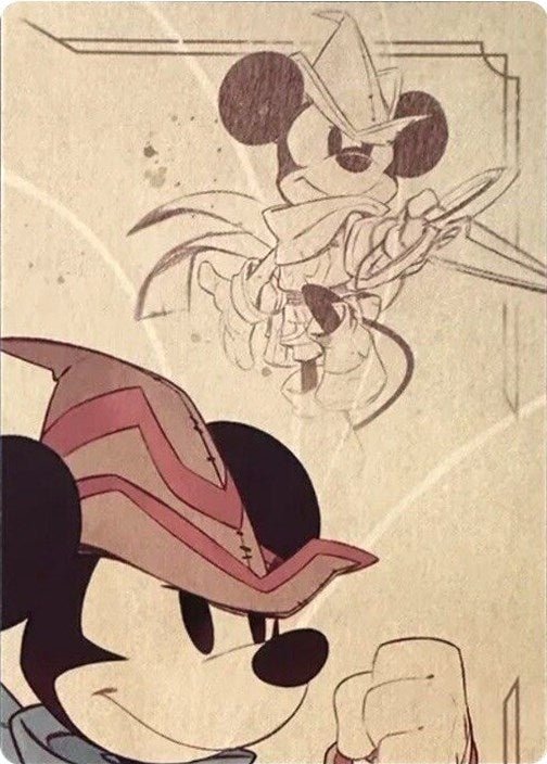 Mickey Mouse – Brave Little Tailor Puzzle Insert (Top Right) (1)