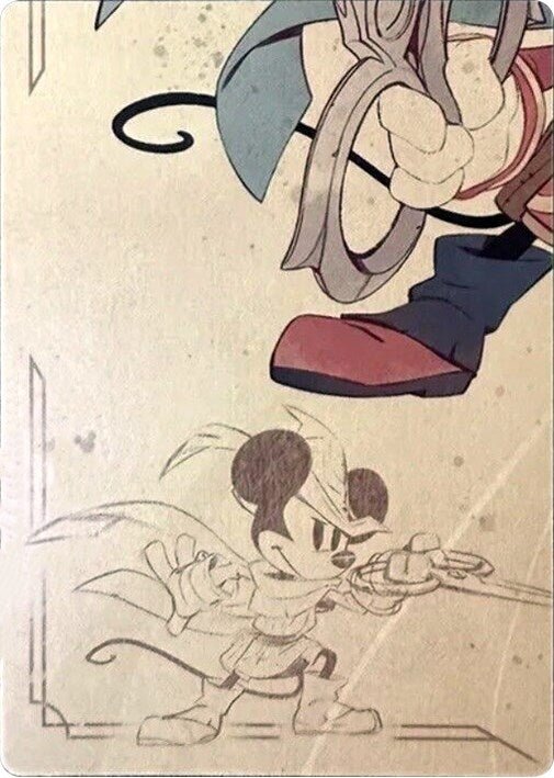 Mickey Mouse – Brave Little Tailor Puzzle Insert (Bottom Left) (1)