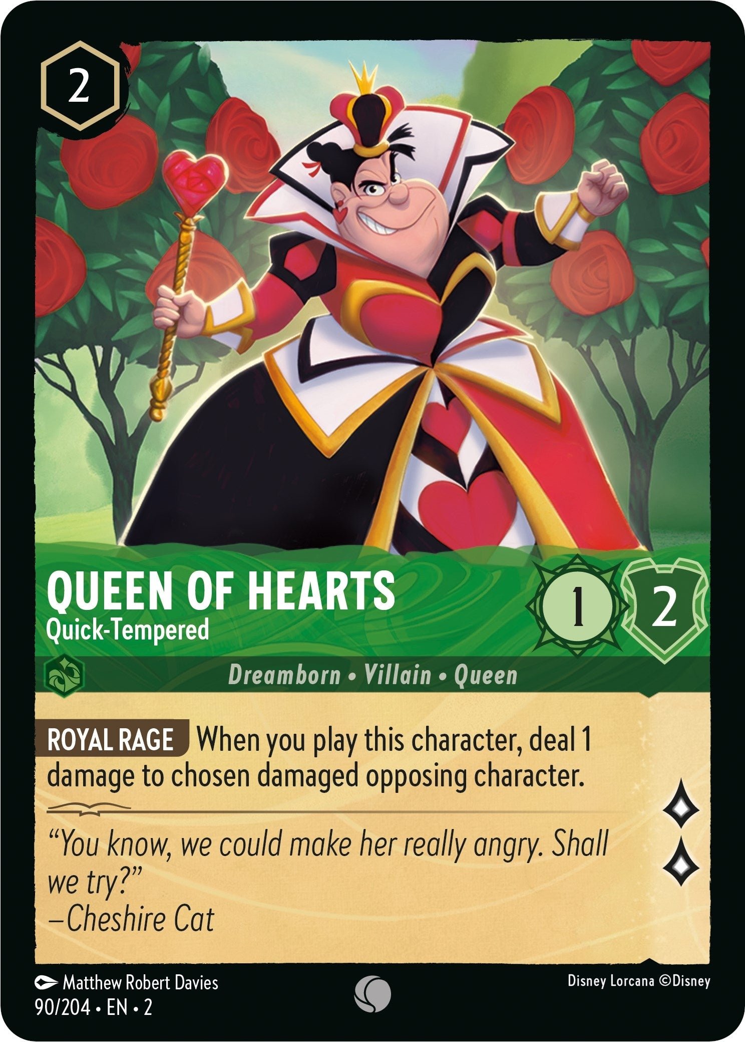 Queen of Hearts – Quick-Tempered (90) (2)