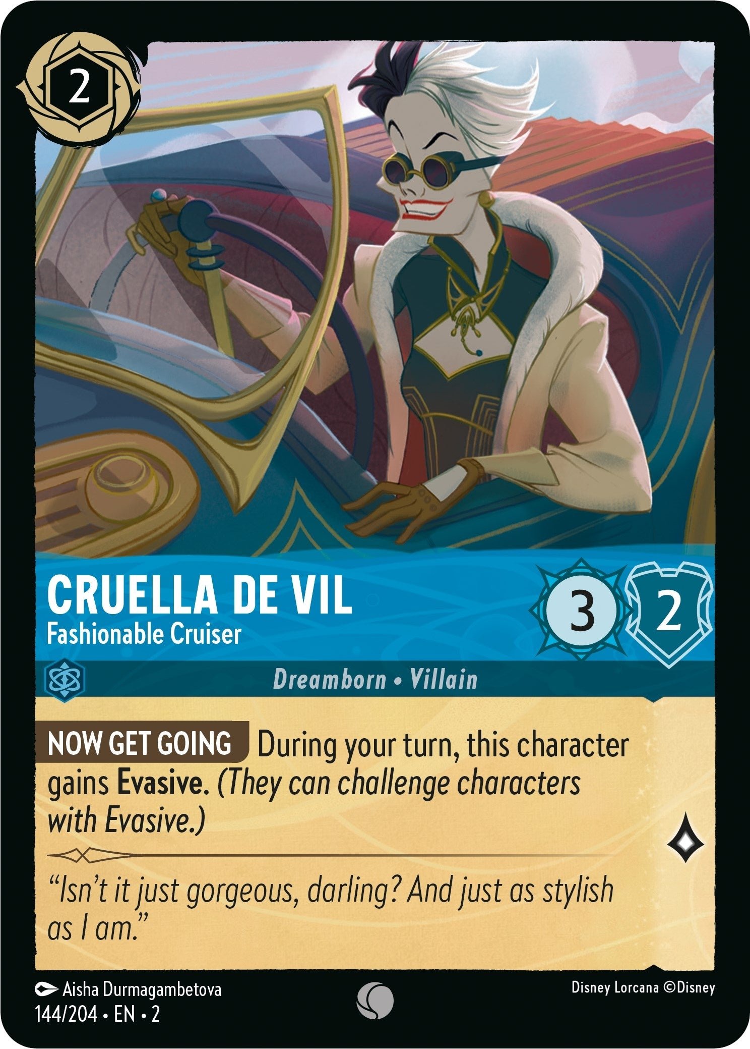Cruella De Vil – Fashionable Cruiser (144) (2)