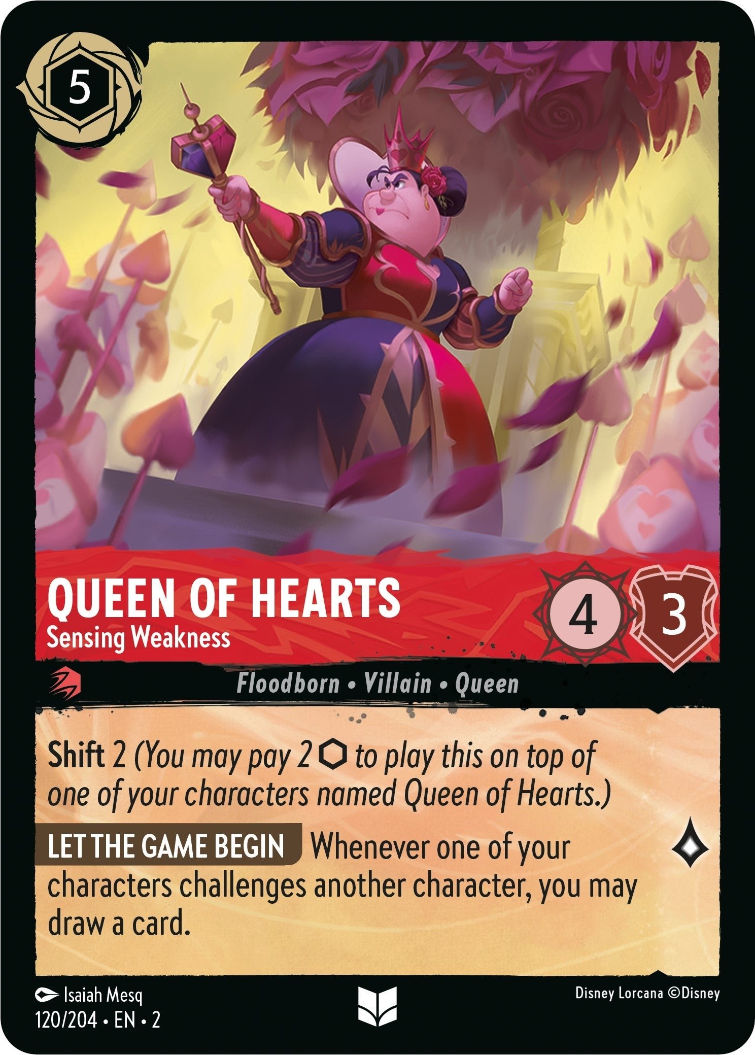 Queen of Hearts – Sensing Weakness (120) (2)