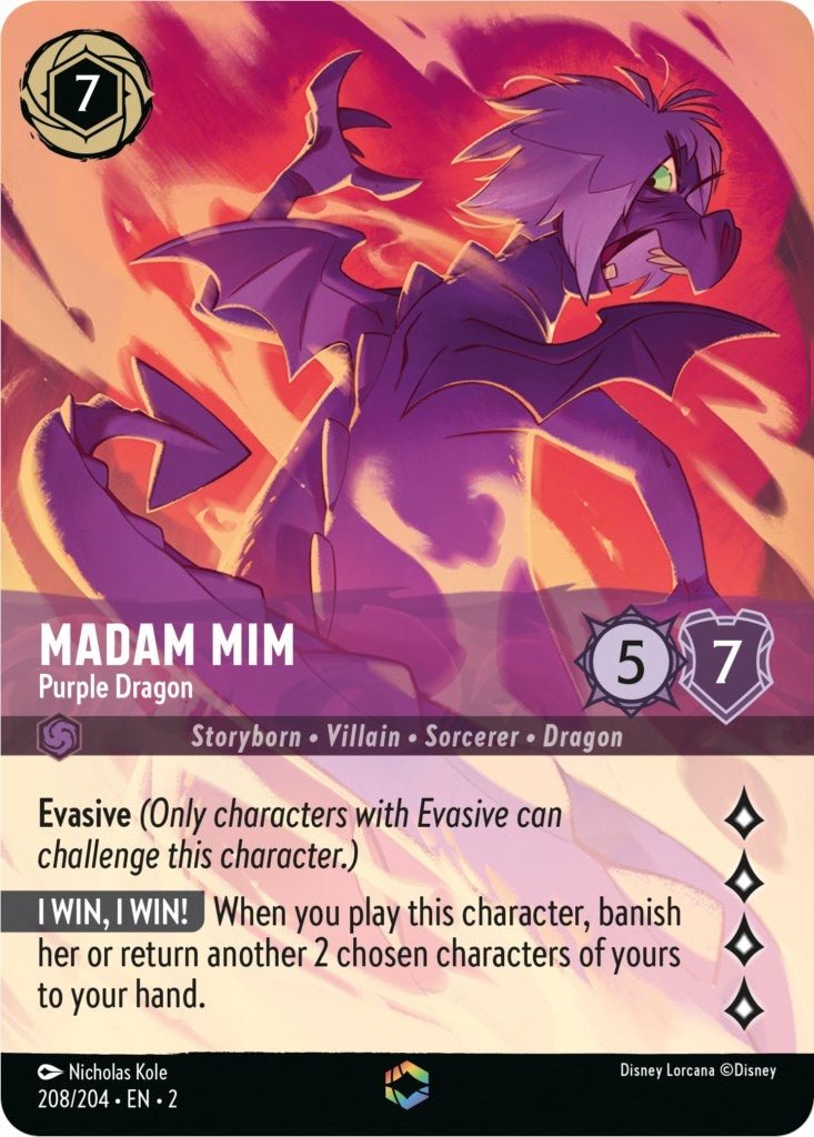 Madam Mim – Purple Dragon (Enchanted) (208) (2)