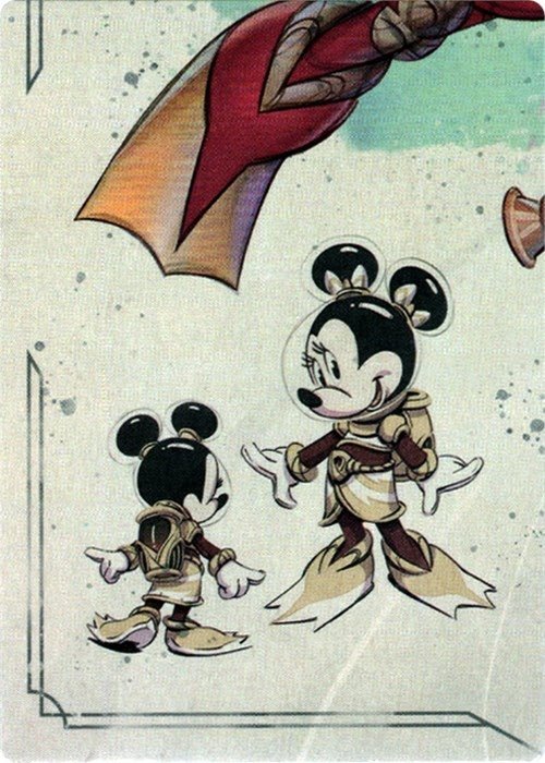 Minnie Mouse – Wide-Eyed Diver Puzzle Insert (Bottom Left) (2)