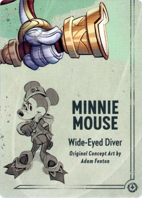 Minnie Mouse – Wide-Eyed Diver Puzzle Insert (Bottom Right) (2)