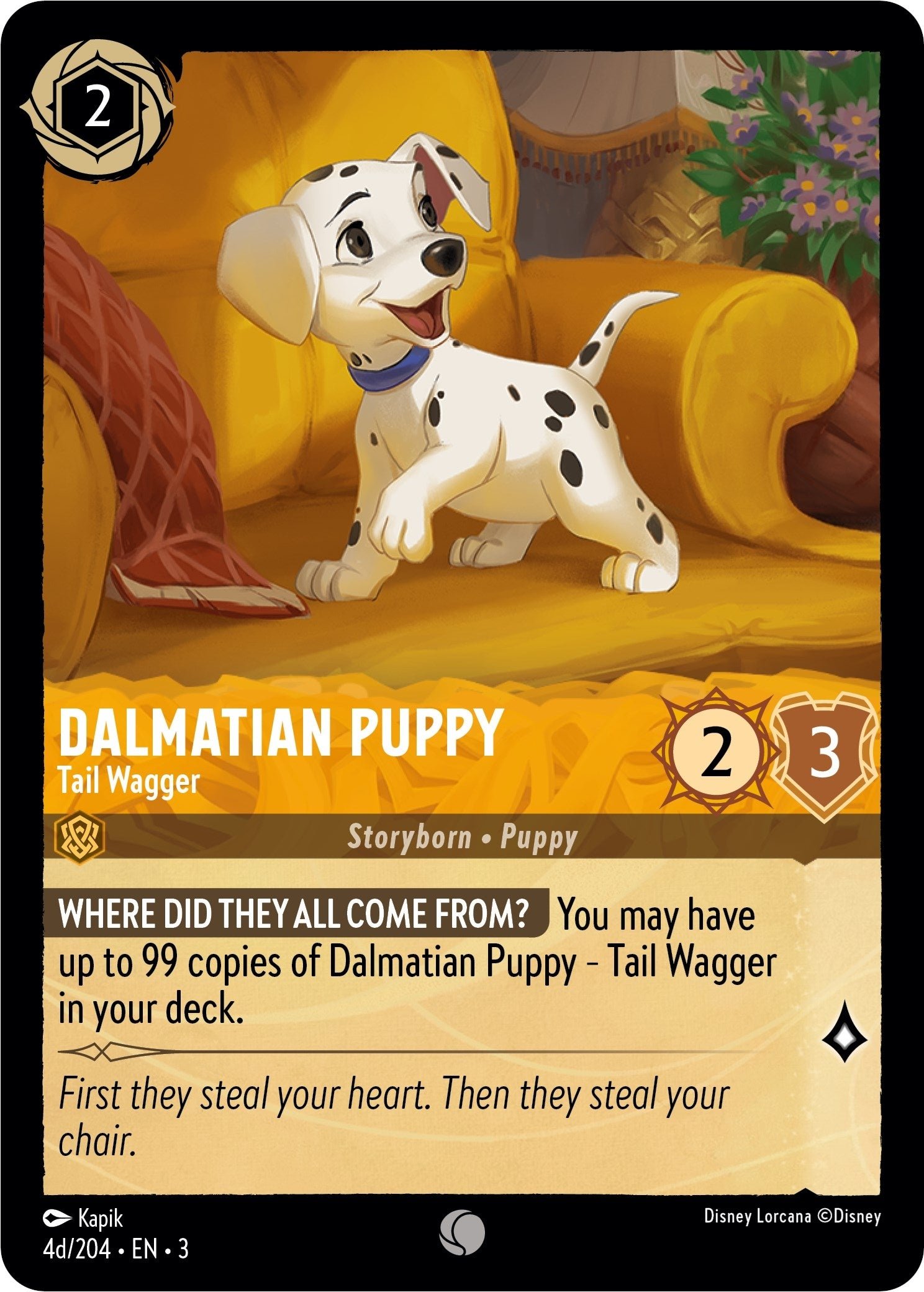 Dalmatian Puppy – Tail Wagger (4d/204) (4) (3)