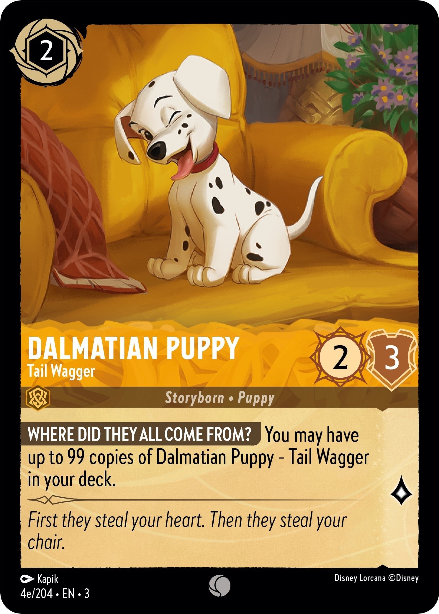 Dalmatian Puppy – Tail Wagger (4e/204) (4) (3)