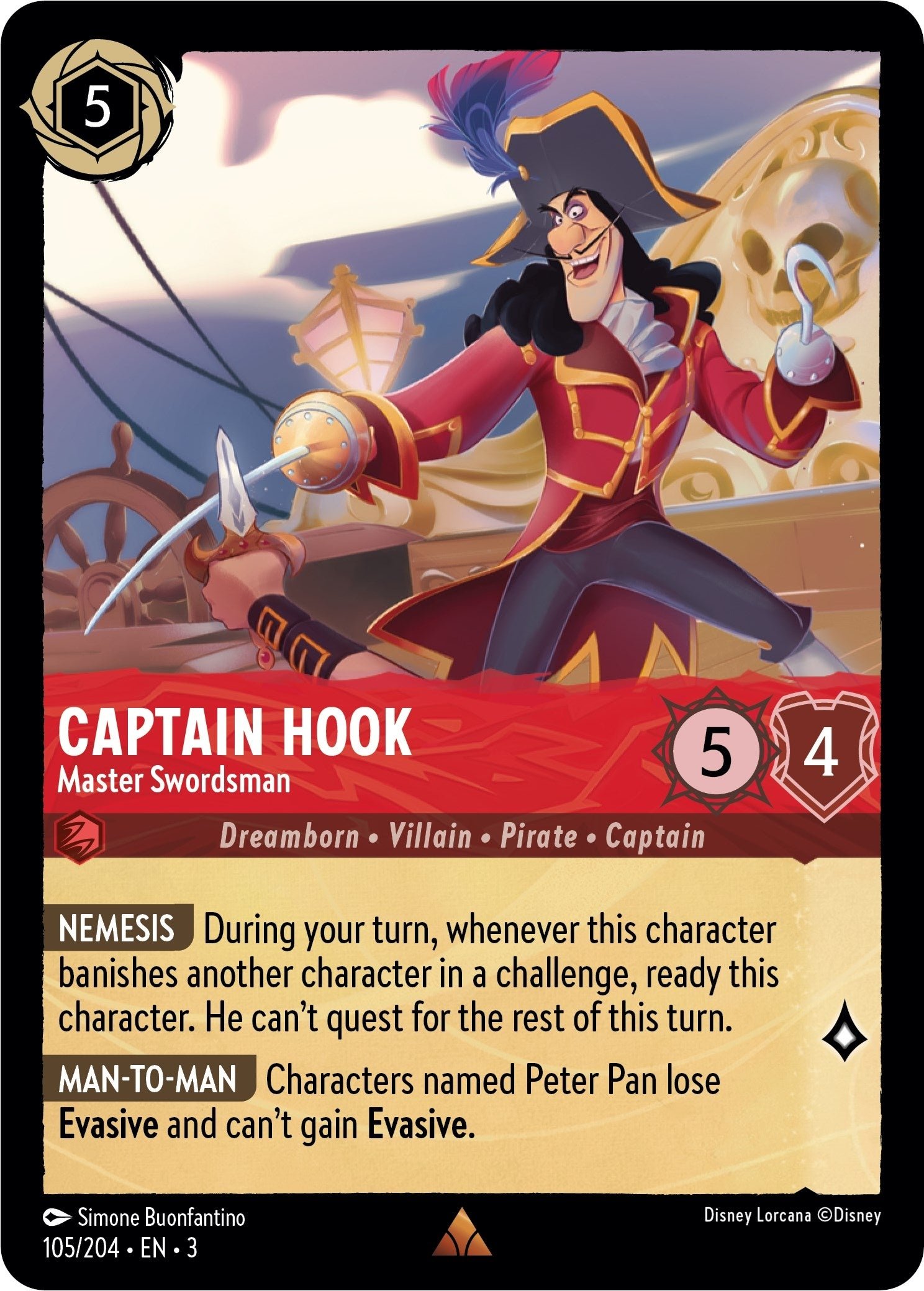 Captain Hook – Master Swordsman (105) (3)