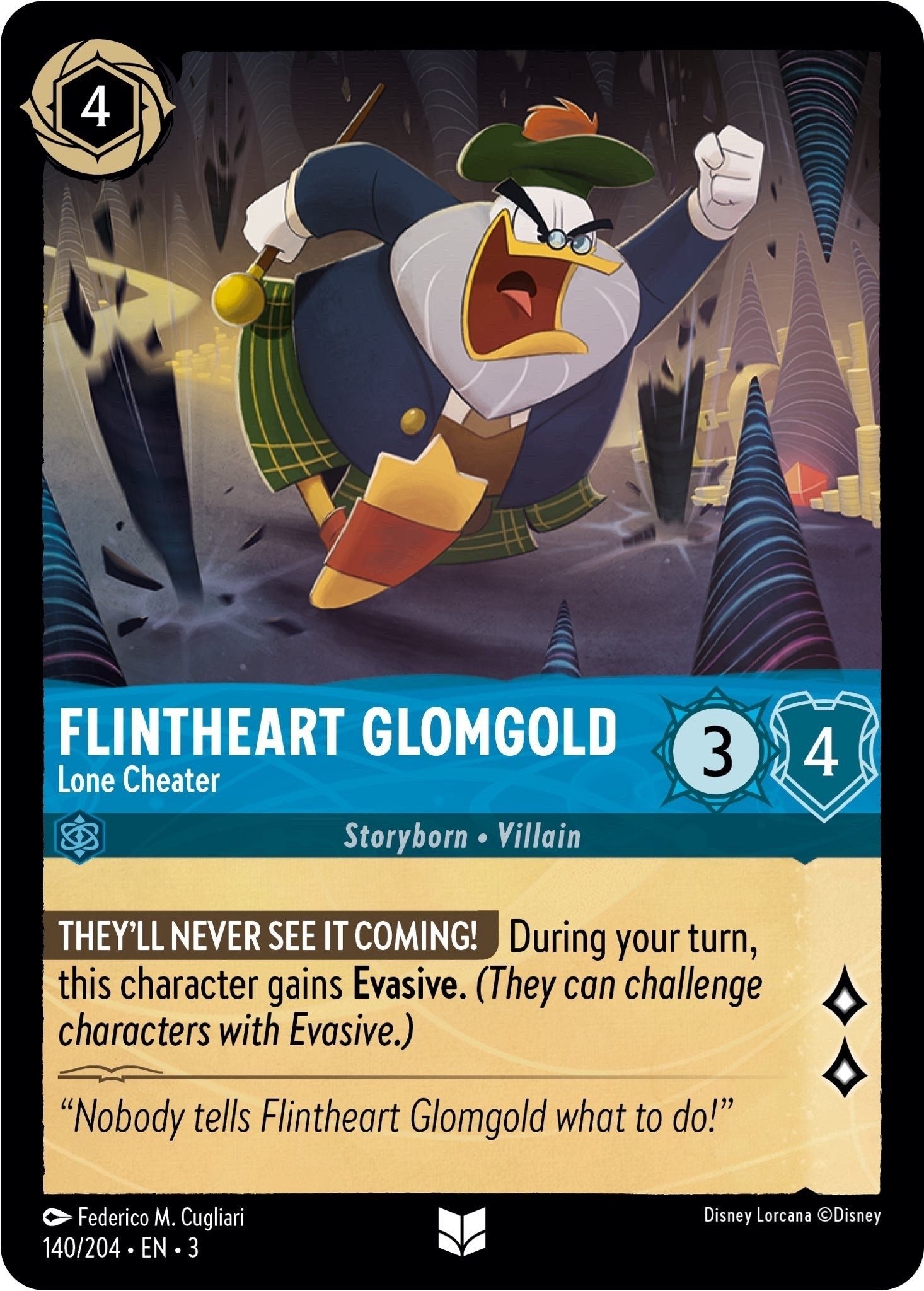 Flintheart Glomgold – Lone Cheater (140) (3)