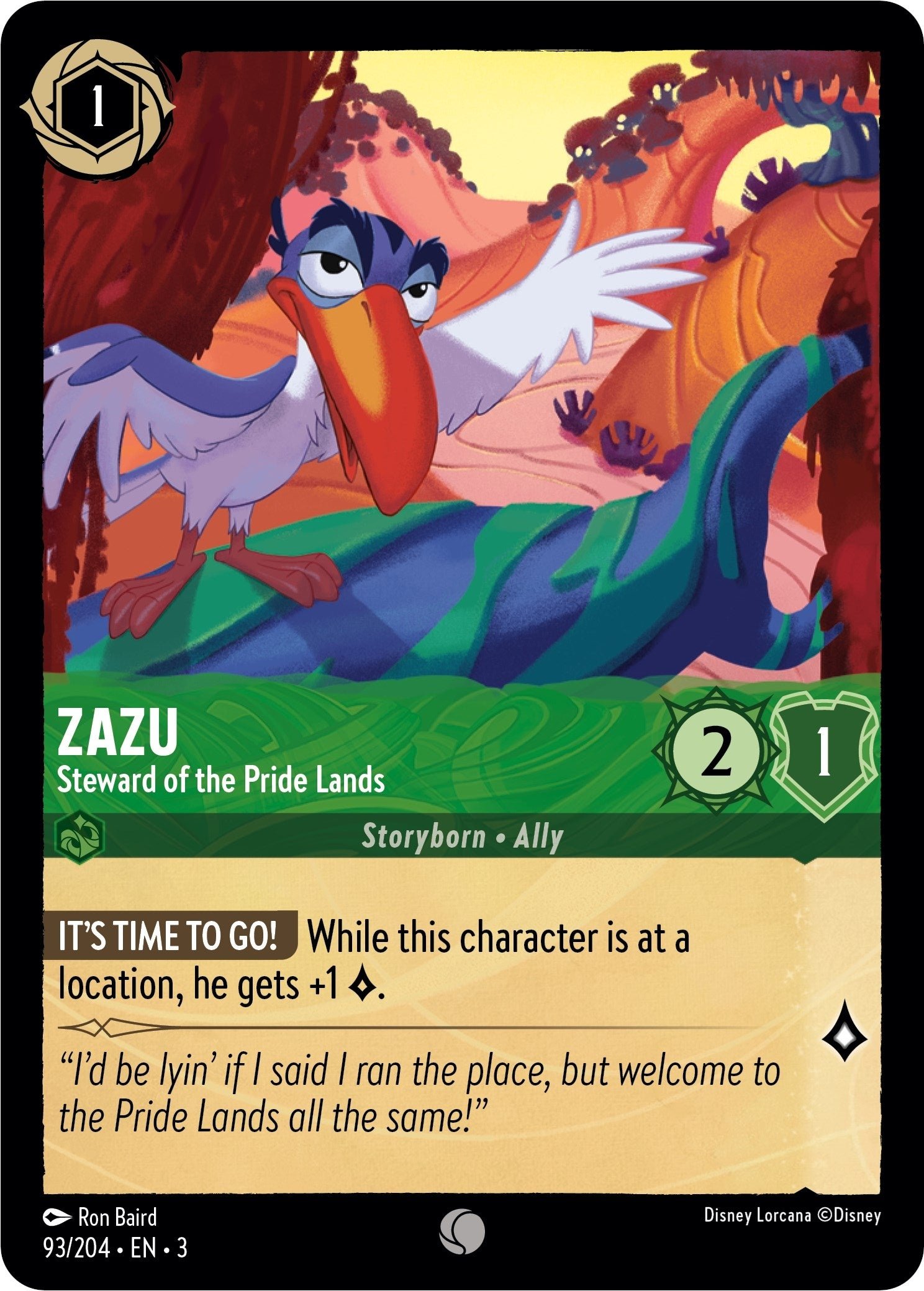 Zazu – Steward of the Pride Lands (93) (3)