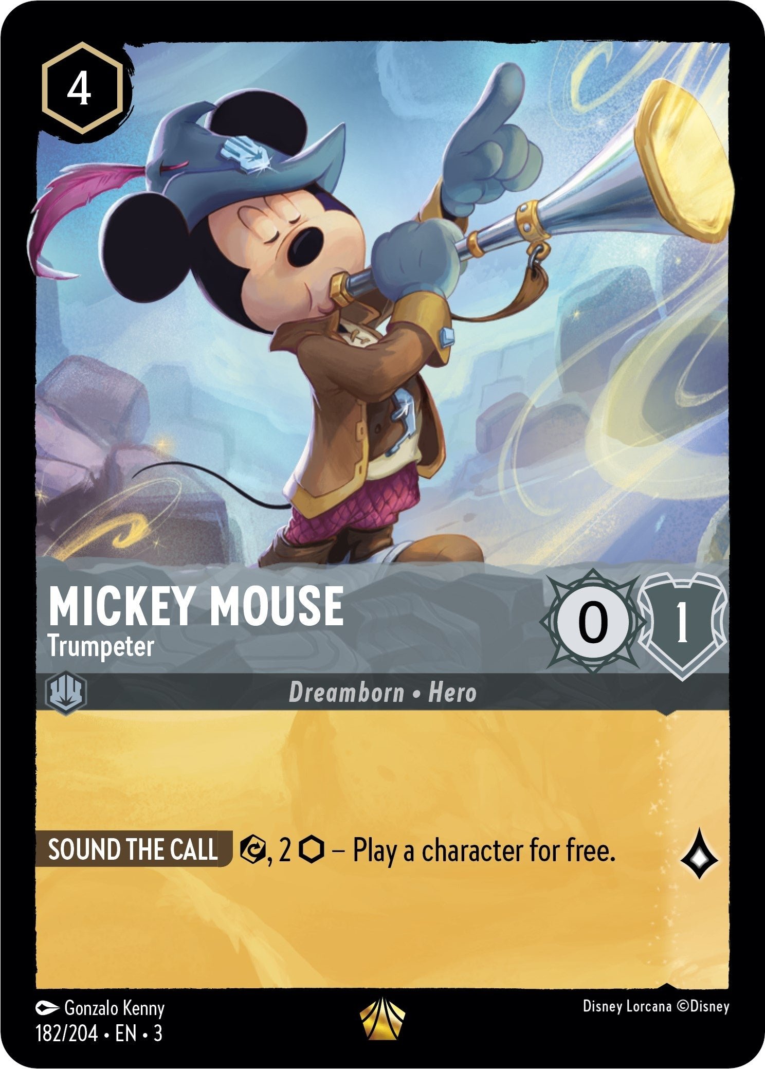 Mickey Mouse – Trumpeter (182) (3)
