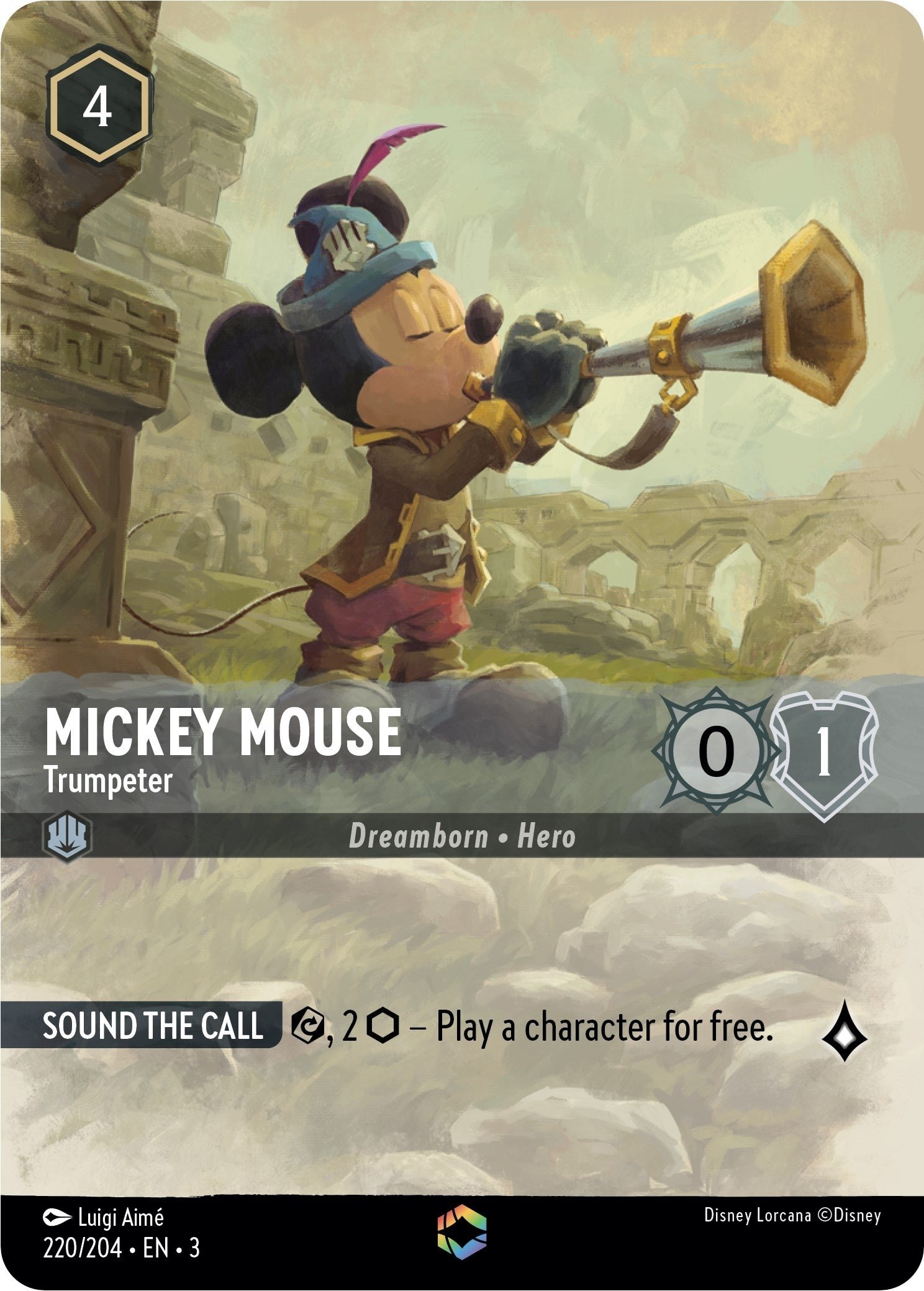 Mickey Mouse – Trumpeter (Enchanted) (220) (3)