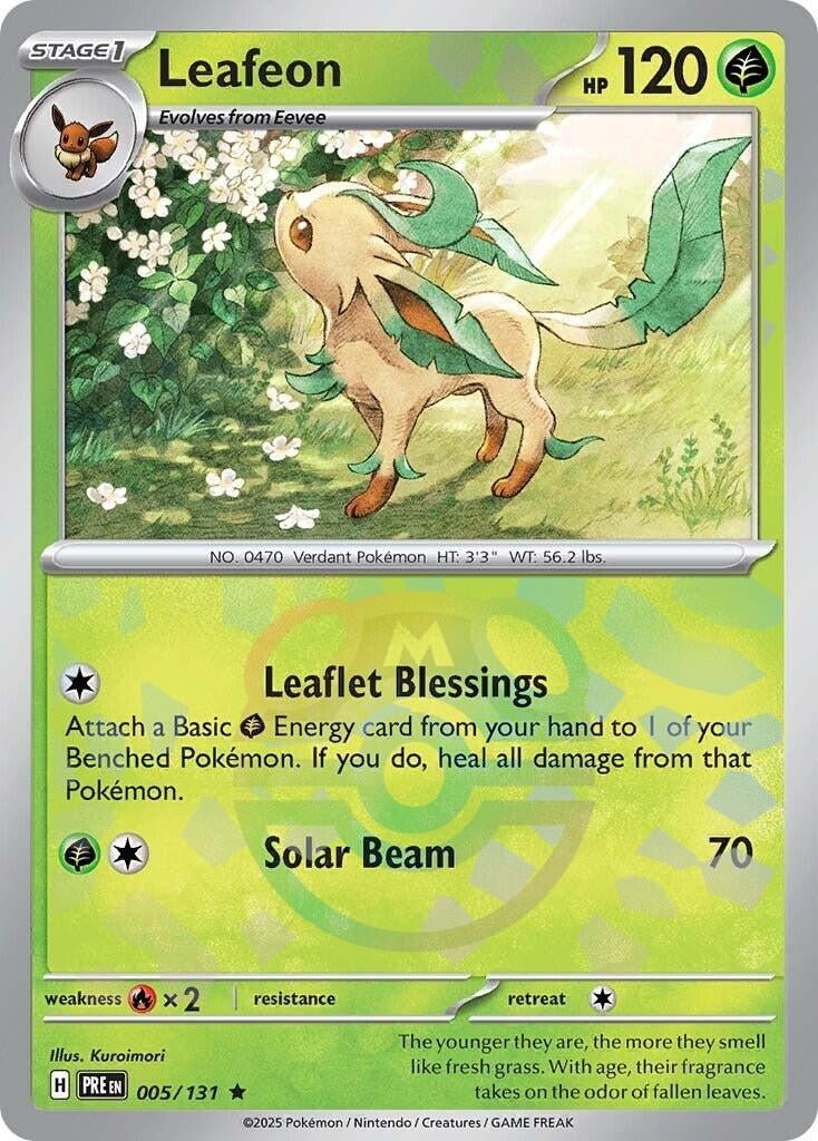 Leafeon (Master Ball Pattern) (005/131)