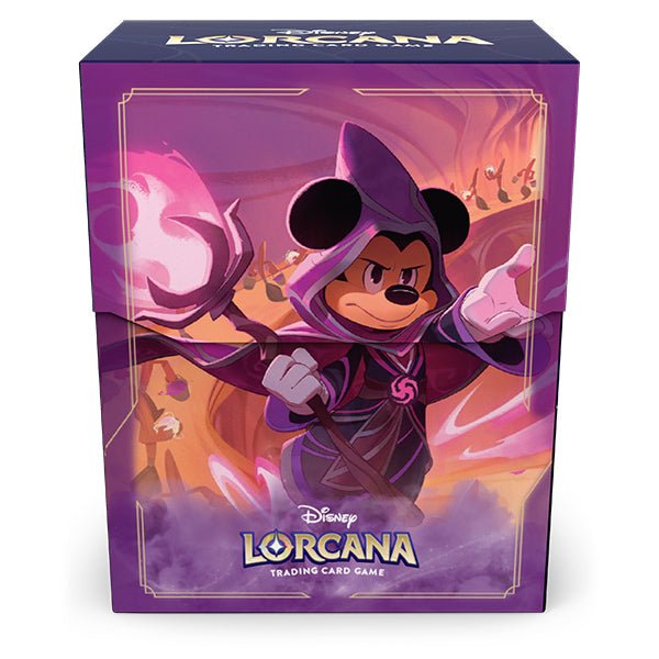 Disney Lorcana TCG: Reign of Jafar – Mickey Mouse, Wayward Sorcerer – Deck Box