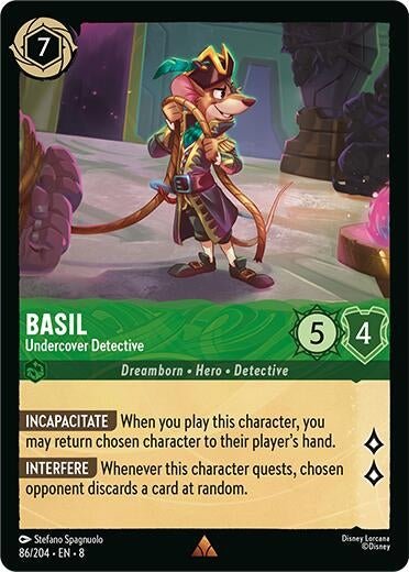 Basil – Undercover Detective (86/204) [Reign of Jafar]