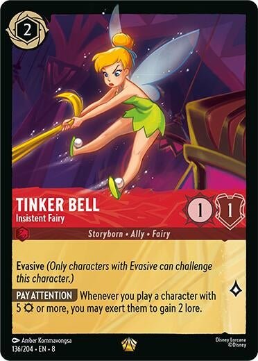 Tinkerbell – Insistent Fairy (136/204) [Reign of Jafar]