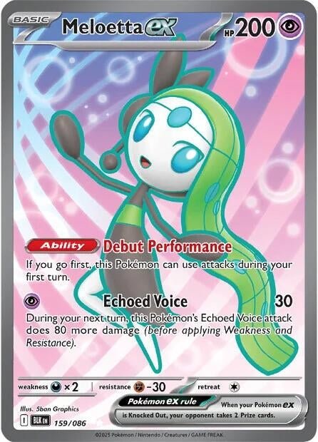 Meloetta ex (159/086) (BLK)