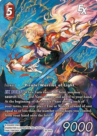 Faris EX (Full Art) (26-014L) – Gunslinger in the Abyss