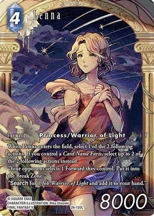 Lenna (Full Art) (26-120L) – Gunslinger in the Abyss