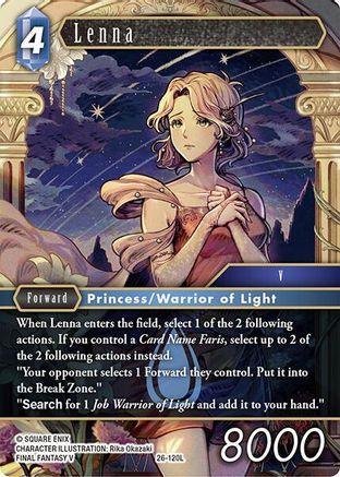 Lenna (26-120L) – Gunslinger in the Abyss Foil