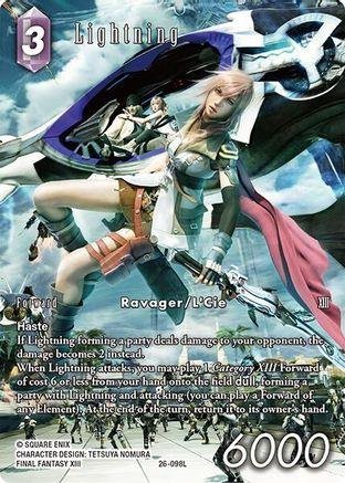 Lightning (Full Art) (26-098L) – Gunslinger in the Abyss