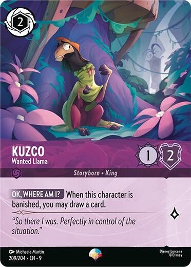 Kuzco – Wanted Llama (Epic) (209/204) (9)