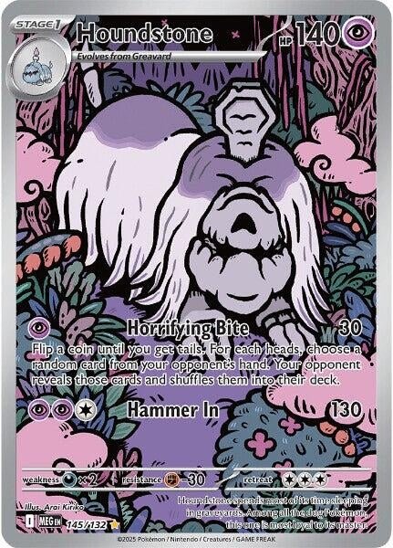 Houndstone (145/132) (ME01: Mega Evolution) (MEG)