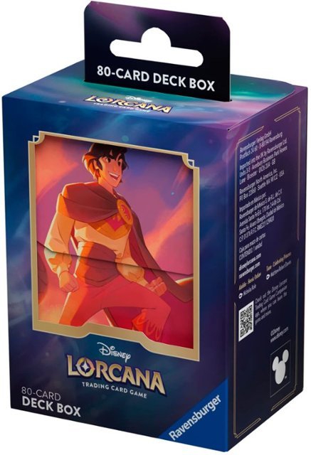 Disney Lorcana TCG: Shimmering Skies – Aladdin – Deck Box