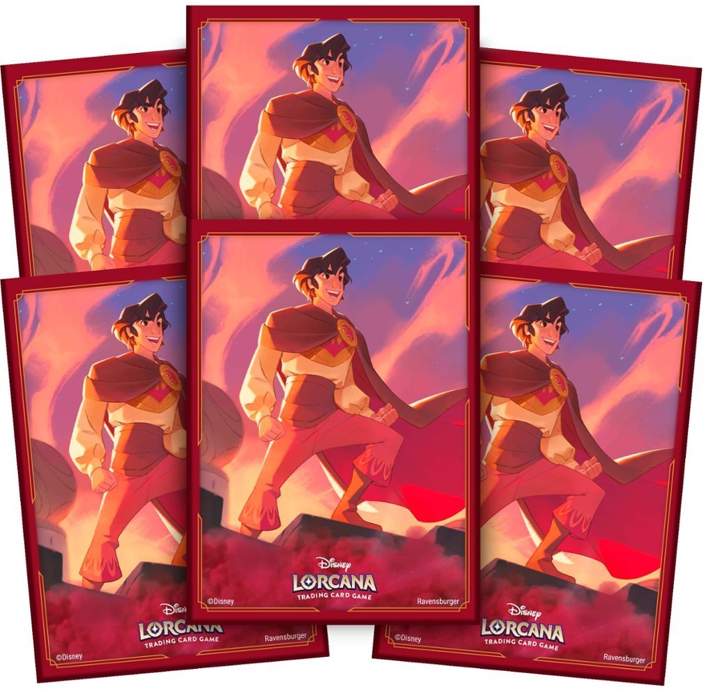Disney Lorcana TCG: Shimmering Skies – Aladdin – Matte Card Sleeves (65)