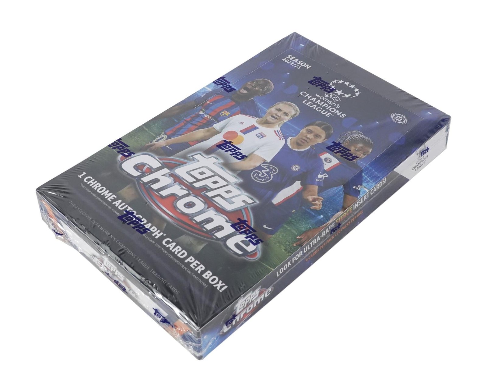 2022/23 Topps Chrome UEFA Women's Champions League Soccer Hobby - Image 8