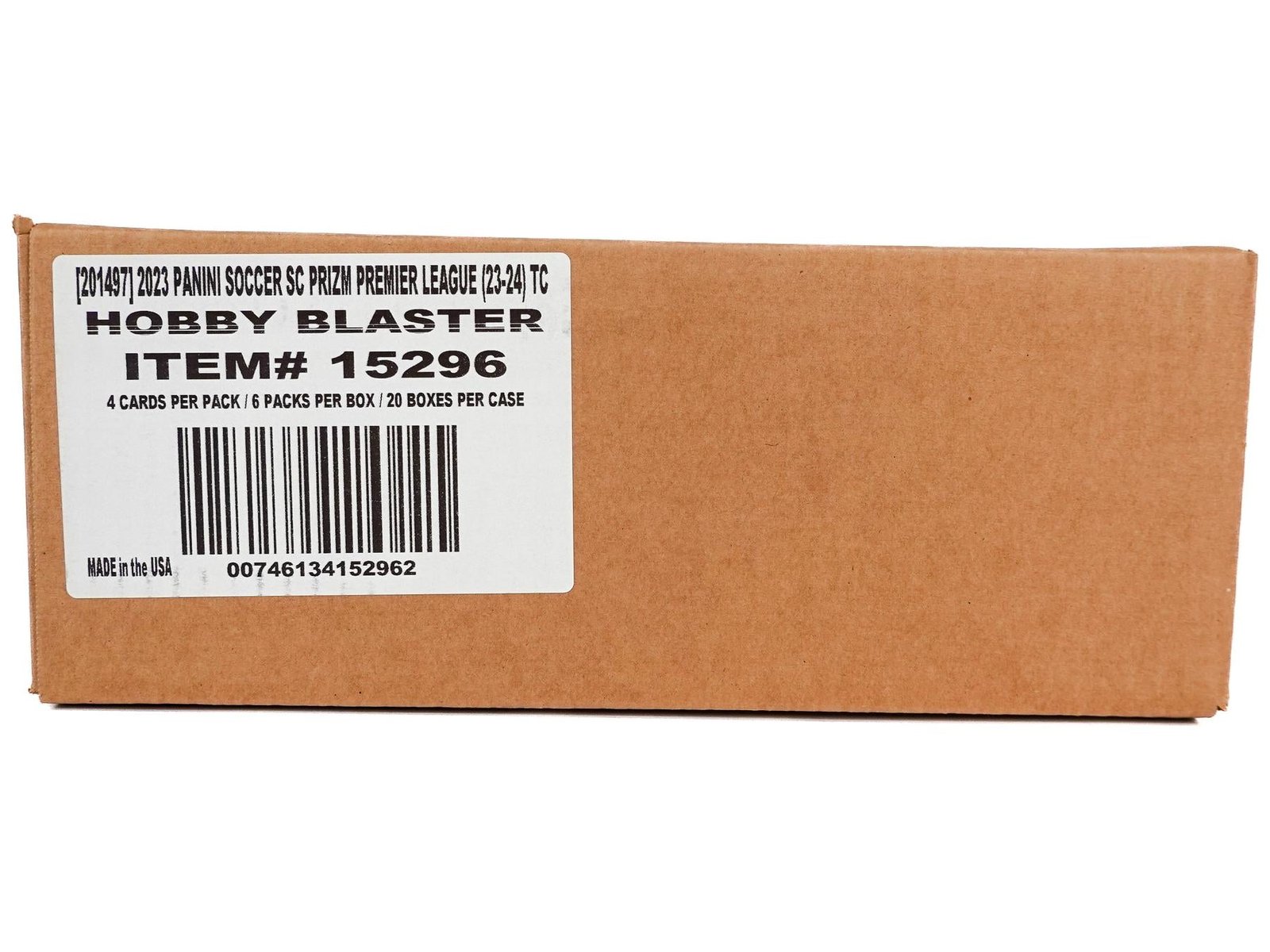 2023/24 Panini Prizm Premier League EPL Soccer 6-Pack Hobby Blaster (Blue Mosaic Prizms!)