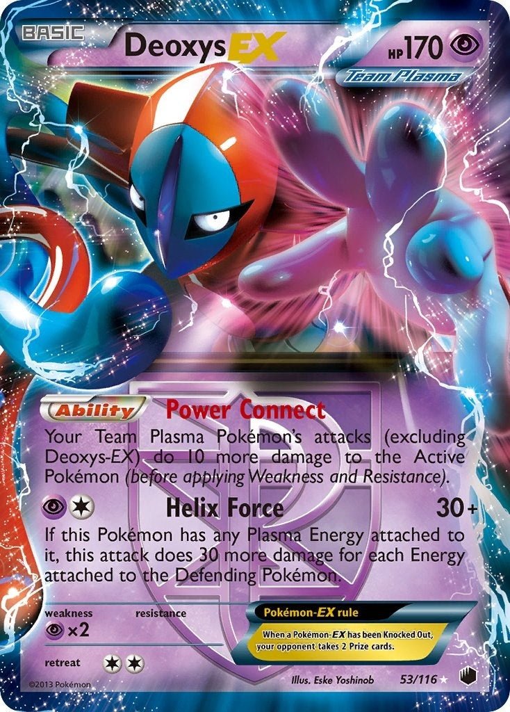 Deoxys EX (Team Plasma) (53) (PLF)