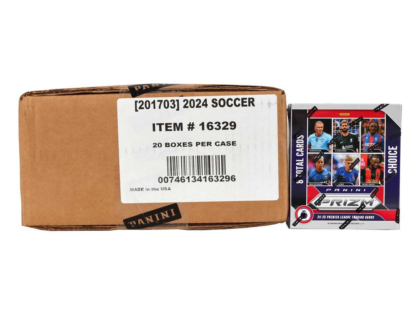 2024/25 Panini Prizm Premier League EPL Soccer Choice