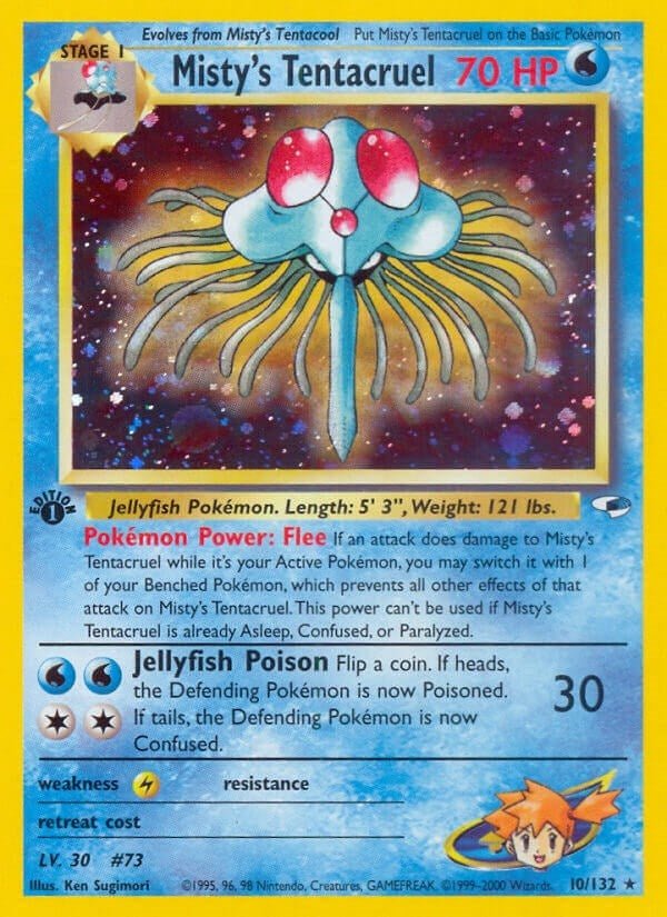 Misty’s Tentacruel (010/132) (G1)